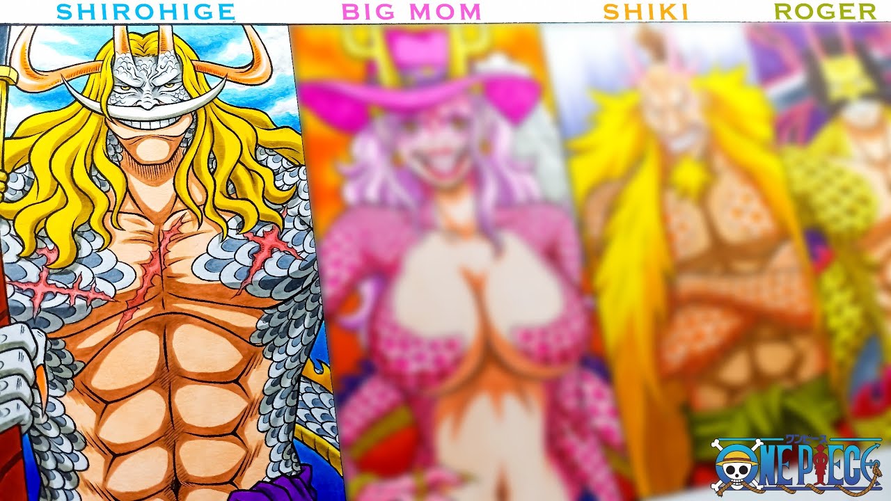 Drawing Yonko in Hybrid Uo Uo no Mi Model : Seiryu, One Piece